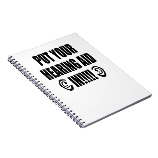 Carnet "Mettez votre prothèse auditive ! ! !" (Côté Droit)