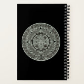Carnet Mexicaine Aztec Sun Stone Maya Calendrier 1 (Verso)