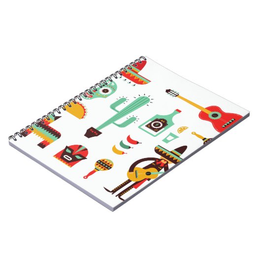 Carnet mexican mariachi (Côté gauche)