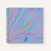 Carnet Mezmerizing Iridescence Stone (Devant)