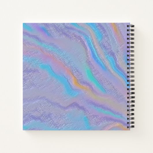 Carnet Mezmerizing Iridescence Stone (Dos)