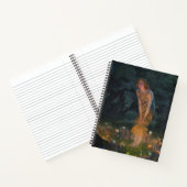Carnet Mi-été Eve Edward Robert Hughes fées imaginaire (Intérieur)