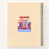 Carnet Miami Beach, Miami Travel Art, Retro (Dos)