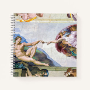 Carnet Michelangelo - Création d'Adam, Chapelle Sixtine