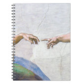 Carnet Michelangelo - Creation of Adam Isolated (Devant)