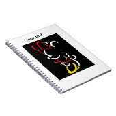 Carnet Mickey spiral notebook (Côté Droit)