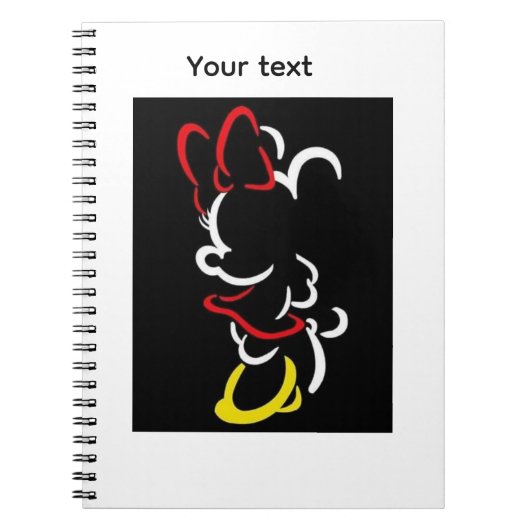 Carnet Mickey spiral notebook (Devant)