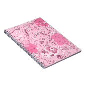 Carnet Microbiologie En Rose (Côté Droit)