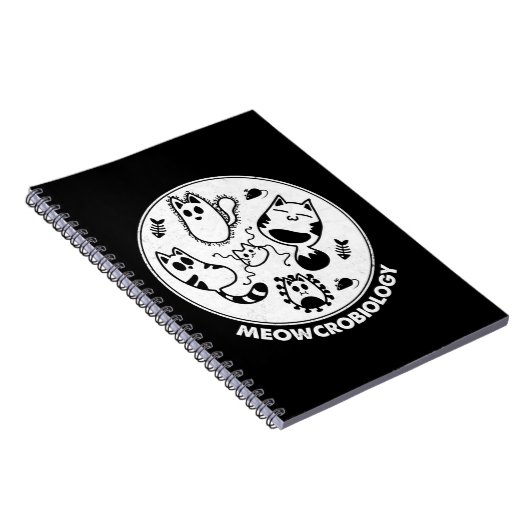 Carnet Microbiology Science Cat Lovers (Côté Droit)