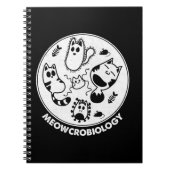 Carnet Microbiology Science Cat Lovers (Devant)