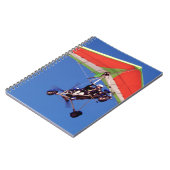 Carnet Microlight Flying In Sky, Western Cape (Côté gauche)