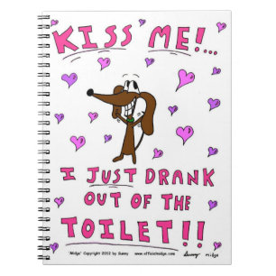 Carnet Midge "KISS ME"