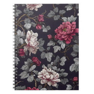 Carnet Midnight Peony Botanica