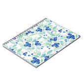 Carnet Midsummer Rustic Blueberry Berry Motif d'été (Côté gauche)