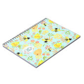 Carnet Miel Bee Blue (Côté gauche)