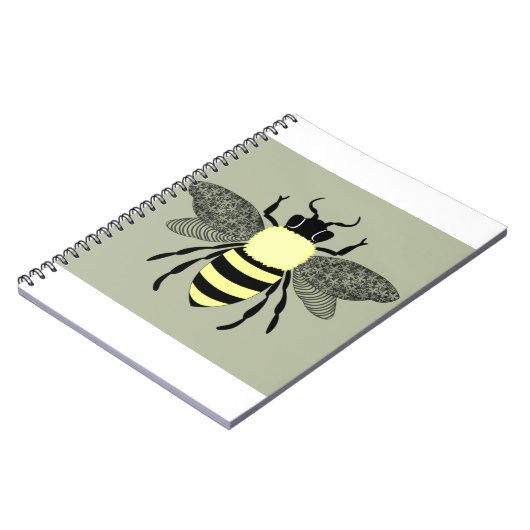 Carnet Miel Bee Design (Côté gauche)