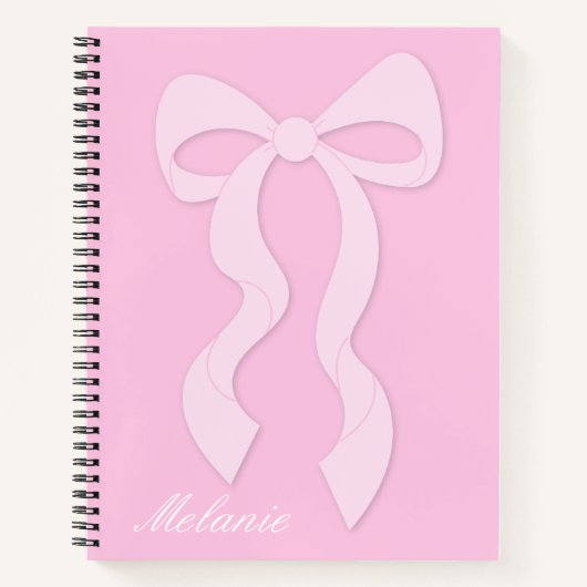 Carnet mignon à cou rose (Devant)
