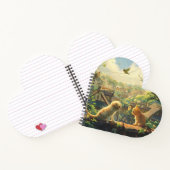 Carnet mignon avec deux chatons (Intérieur)