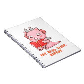 Carnet Mignon Axolotl Dragon (Côté Droit)