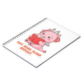 Carnet Mignon Axolotl Dragon (Côté gauche)