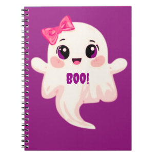 Carnet Mignon Boo de fille ! Fantôme
