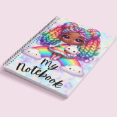 Carnet mignon / Carnet arc-en-ciel coloré