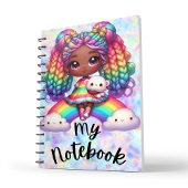 Carnet mignon / Carnet arc-en-ciel coloré