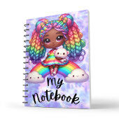 Carnet mignon / Carnet arc-en-ciel coloré