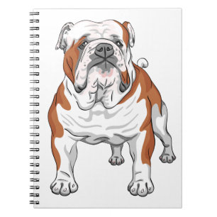 Carnet Mignon chiot Bouledogue dessiné Maman chien Bouled