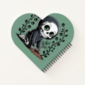 Carnet mignon de faucheuse Grim (Dos)