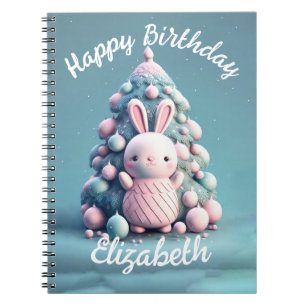 Carnet Mignon, drôle, lapin, style kawaii