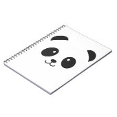 Carnet mignon et câlin de panda (Côté gauche)
