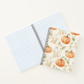 Carnet Mignon Halloween Citrouille Ghost (Intérieur)