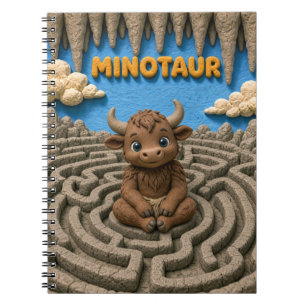 Carnet Mignon Minotaure Bébé, Mythique