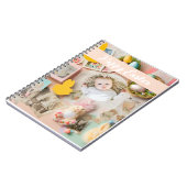 Carnet Mignon moderne collage de Pâques photo de scrapboo (Côté gauche)