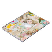 Carnet Mignon moderne collage de Pâques photo de scrapboo (Côté gauche)