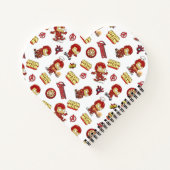 Carnet Mignon motif sans couture de Iron Man Chibi - Supe (Dos)
