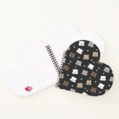 Carnet Mignon motif sans couture d'ours endormis dans des (Intérieur)