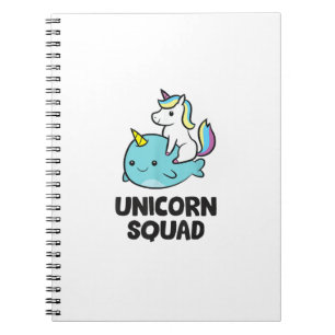 Carnet Mignon Narwhal Licorne Équipe Drôle Licorne Et Nar