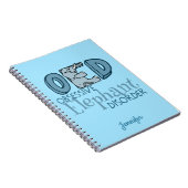 Carnet Mignon Obsessionnel Trouble d'Éléphant Personnalis (Côté Droit)