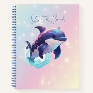 Carnet Mignon Orque Kawaii Baleine Tueuse Rose et Bleu