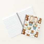 Carnet Mignon ours en peluche  (Intérieur)