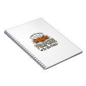 Carnet Mignon professeur de citrouille Design Halloween_1 (Côté Droit)