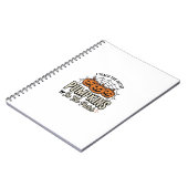 Carnet Mignon professeur de citrouille Design Halloween_1 (Côté gauche)