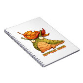 Carnet Mignon pull à capuche Slug Mood Automne (Côté Droit)
