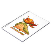Carnet Mignon pull à capuche Slug Mood Automne (Côté gauche)