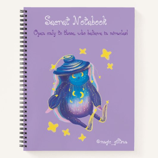carnet mignon secret (Devant)