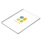 Carnet Mignon Sloth Tampon de Printemps (Côté gauche)