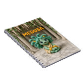 Carnet Mignonne bébé Méduse, mythique (Côté Droit)
