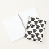 Carnet Mignonne Black Labrador Retriever Chien (Intérieur)